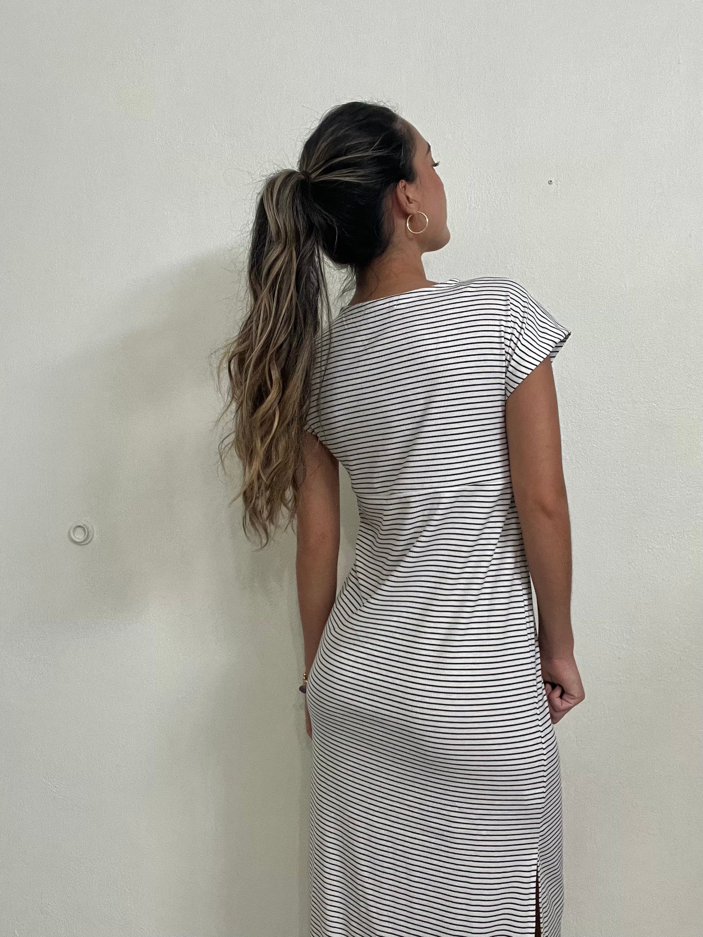 Striped Maxi Dress