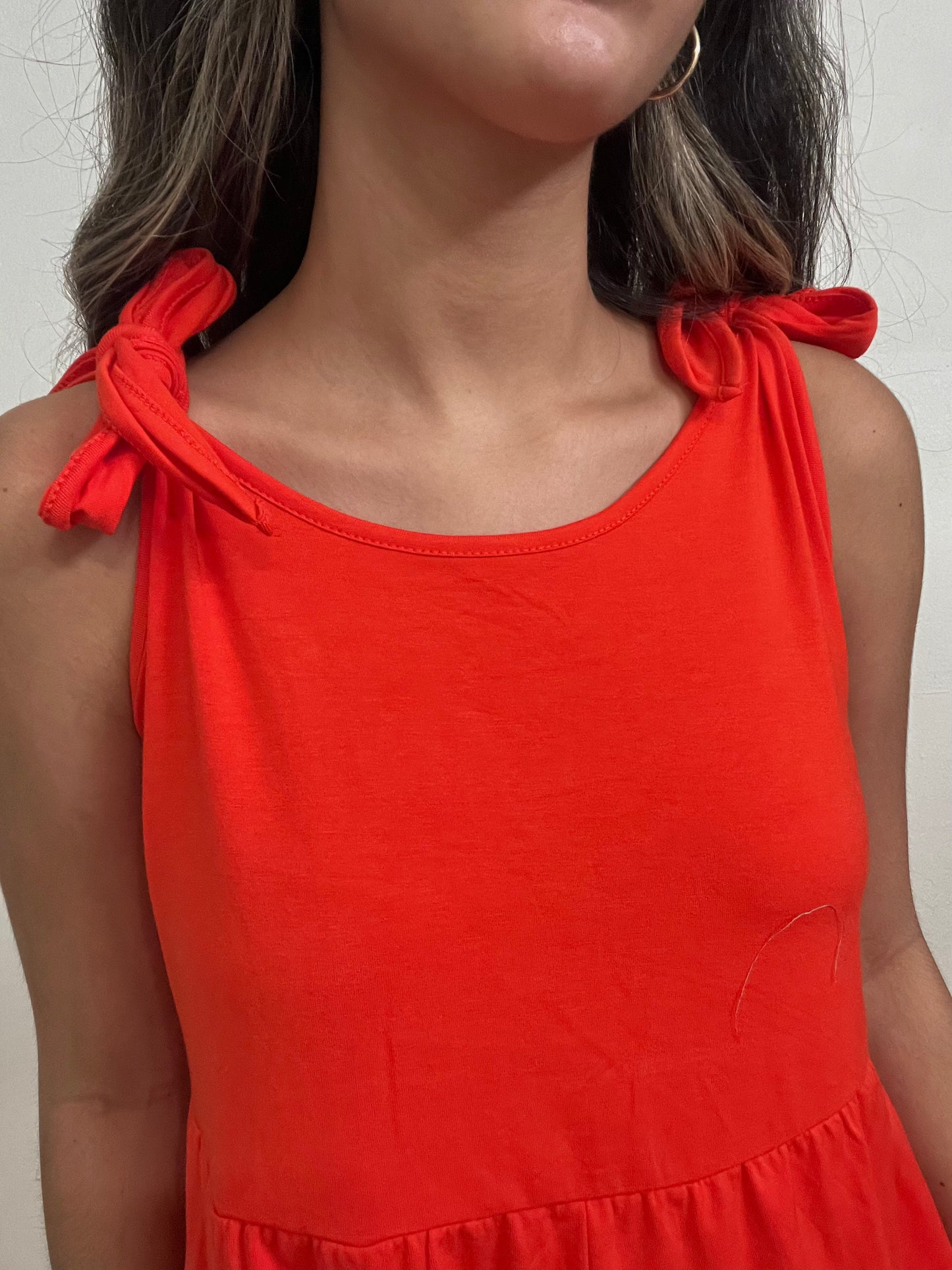 Scarlet Baggy Romper