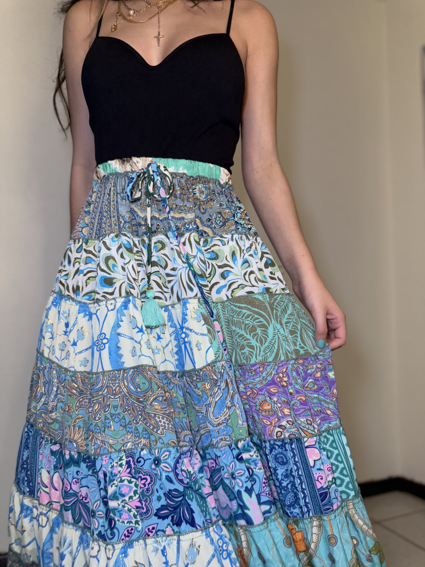 Cyan Skirt