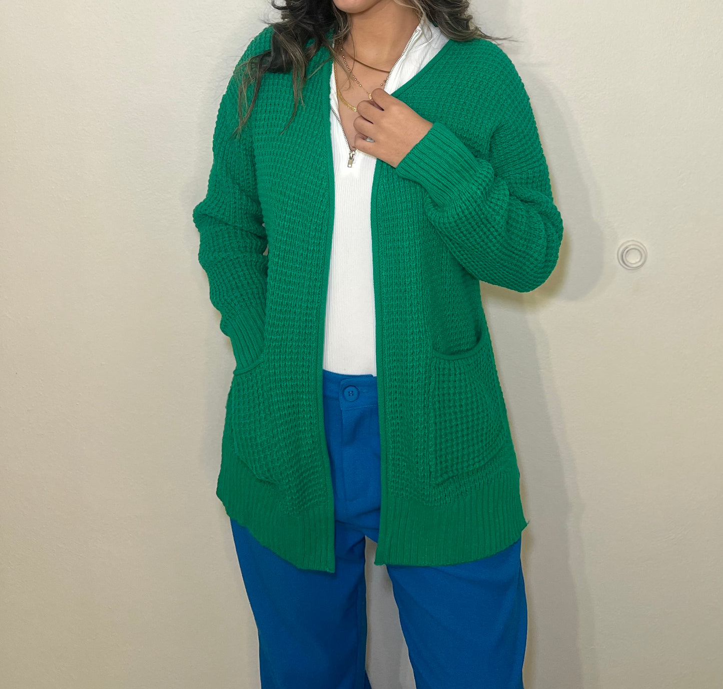 Forest Open Cardigan Sweater