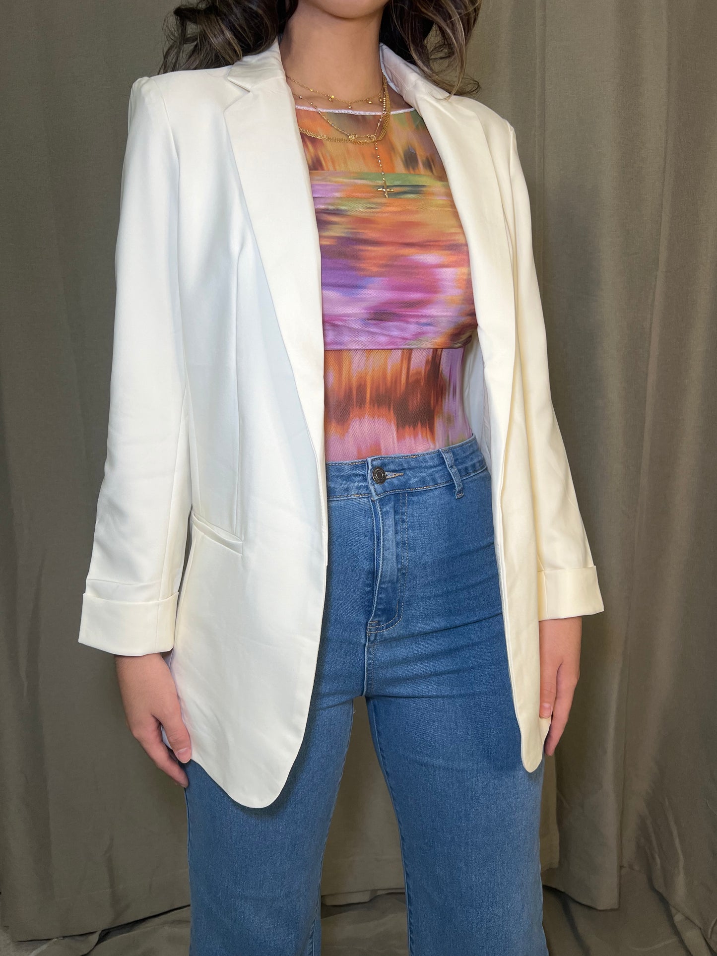 Ivory Essential Blazer